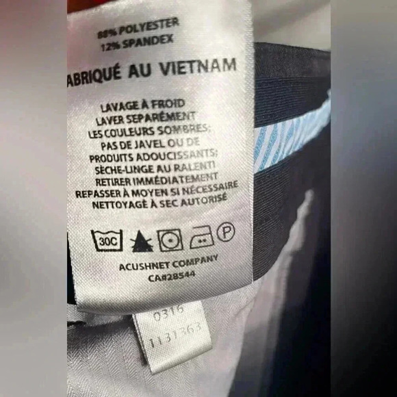 Footjoy casual athletic stretch lightweight 5 pckt blck performance golf pant 36 - Picture 5 of 5